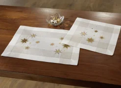 Tisch- und Raumdekoration mit Sternendessin