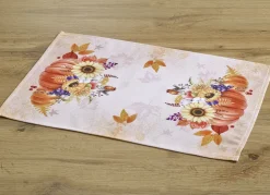 Tisch- und Raumdekoration mit herbstlichen Motiven