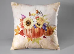 Tisch- und Raumdekoration mit herbstlichen Motiven