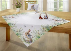 Tisch- und Raumdekoration mit Frühlings-Motiv