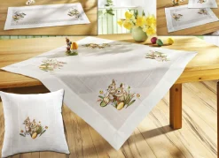 Tisch- und Raumdekoration mit Häschen-Motiv