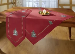 Tisch- und Raumdekoration mit Glitzergarn