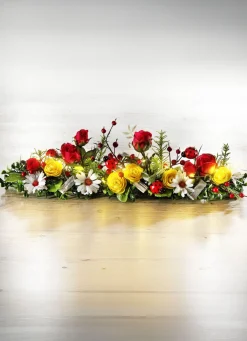 Tischaufleger mit LED-Micro-Lichterkette