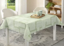 Tischdecke mit Fleckschutz-Ausrüstung