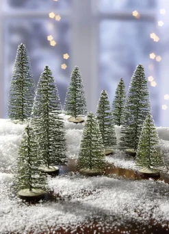 Tischdeko Tannenbäumchen, 9er-Set