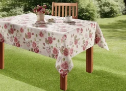 Tischdekoration mit Fleckschutz-Ausrüstung