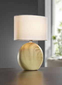 Tischleuchte mit Keramikfuß