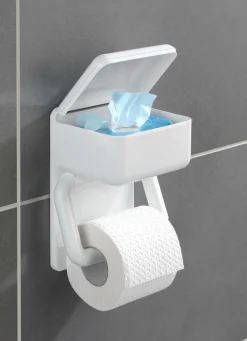 Toilettenpapierhalter 2-in-1
