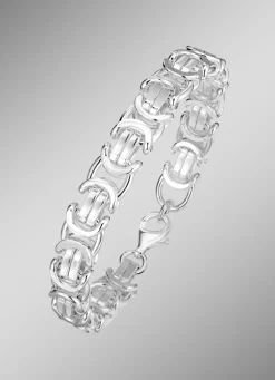 Tolles Königsketten-Armband in Silber