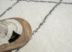 Traumhaft flauschige Shaggy-Brücken, -Galerien und -Teppiche