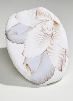 Traumhaft weiche Badgarnitur mit Bandeinfassung