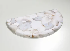 Traumhaft weiche Badgarnitur mit Bandeinfassung