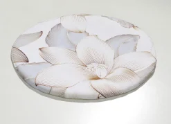 Traumhaft weiche Badgarnitur mit Bandeinfassung