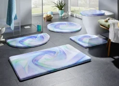 Traumhaft weiche, bedruckte Badvorleger