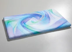 Traumhaft weiche, bedruckte Badvorleger