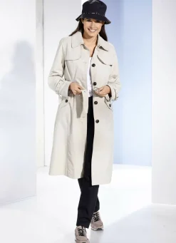 Trenchcoat m. Gürtel