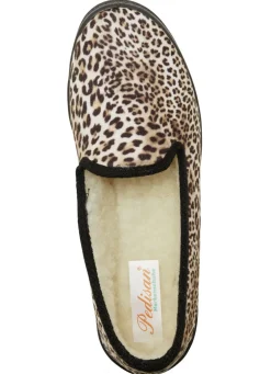 Trendige Damen-Hausschuhe, Weite H, mit Wolle