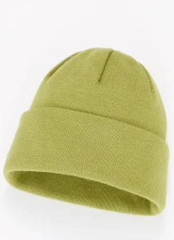 Trendige Damen-Mütze, mit Umschlag