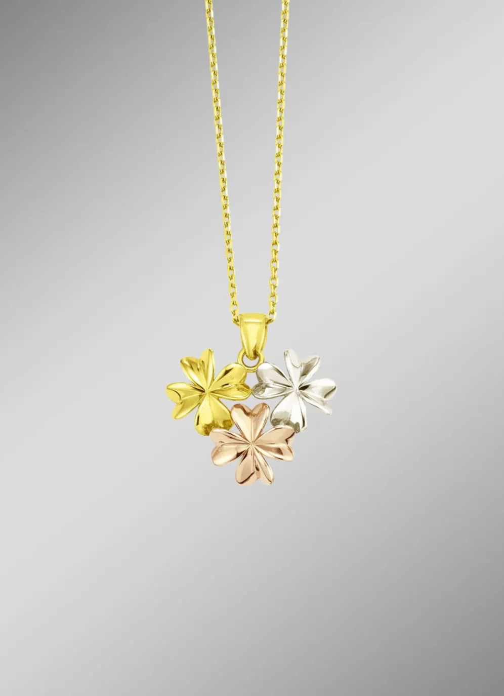 Tricolor-Anhänger mit Ankerkette