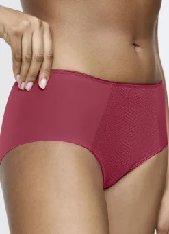 Triumph Slip mit Jacquardeinsatz im Vorderteil