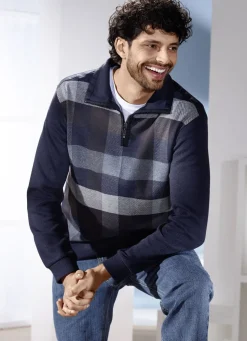 Troyer mit kurzem Reißverschluss