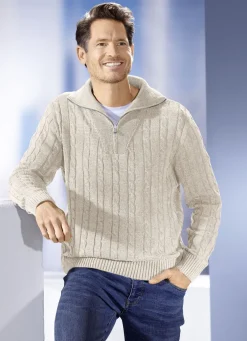 Troyer mit kurzem Reißverschluss in 5 Farben