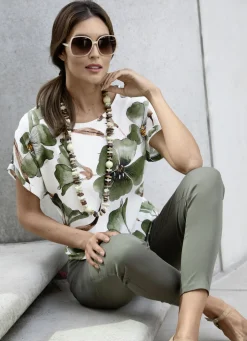 Tunika in Leinen-Optik