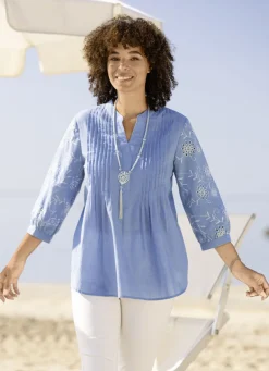 Tunika mit Biesenzier