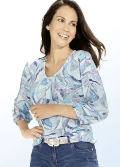 Tunika mit elastischen Abschlüssen