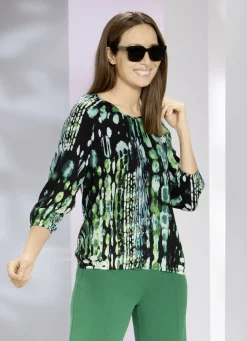 Tunika mit elastischen Abschlüssen