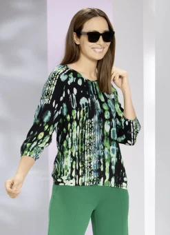 Tunika mit elastischen Abschlüssen