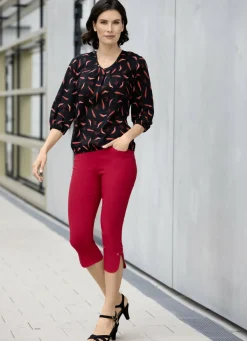 Tunika mit Inkjet-Druck