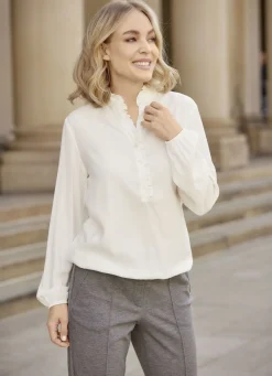 Tunika mit Rüschenzier