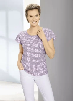 Tunika mit rundem Halsausschnitt