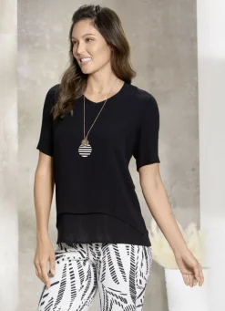 Tunika mit V-Ausschnitt