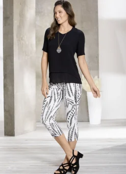 Tunika mit V-Ausschnitt