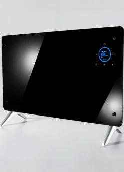 Ultraflaches Glas-Heizpanel mit LED-Display