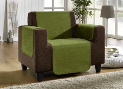 Unempfindliche Sessel-,Couch- und Armlehnenschoner aus Chenille