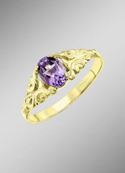 Vergoldeter Damenring