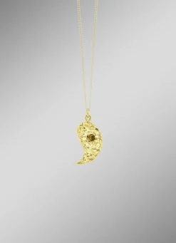 Vergoldeter Yin-Anhänger