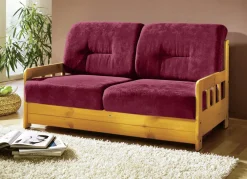 Verwandlungssofa aus massiver Kiefer