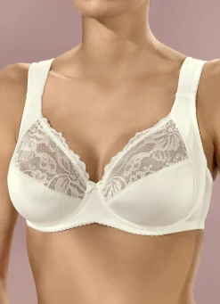 Viania Zweierpack Bügel-BH mit Elastikspitze