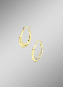 Vielseitige Creolen, beidseitig tragbar