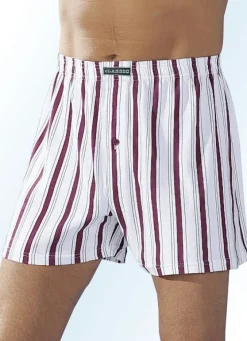 Viererpack Boxershorts, bunt gestreift