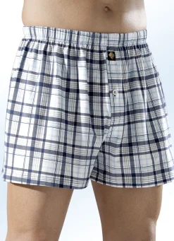 Viererpack Boxershorts, kariert