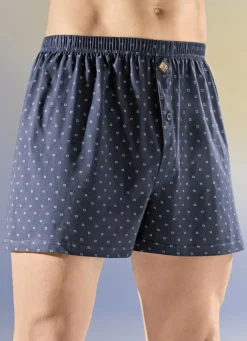 Viererpack Boxershorts mit Alloverdessin