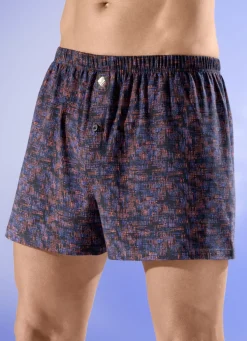 Viererpack Boxershorts mit knöpfbarem Eingriff