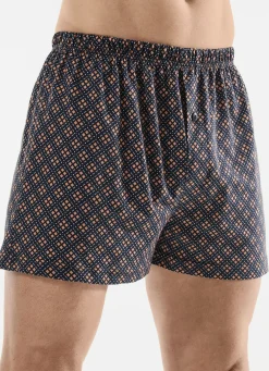 Viererpack Boxershorts mit knöpfbarem Eingriff