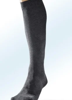 Viererpack Kniestrümpfe, uni