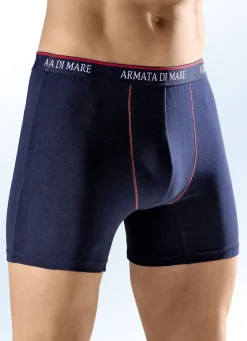 Viererpack Pants, mit Elastikbund, Kontrastnähten